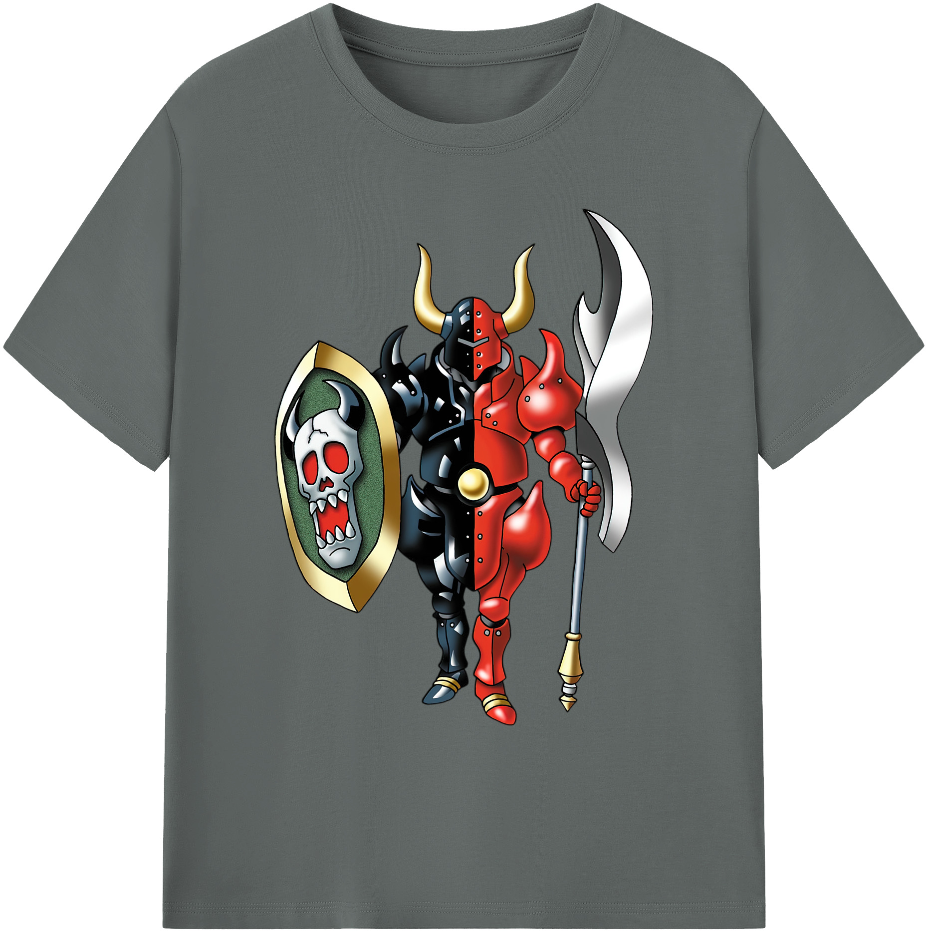 （画像用） ドラゴンクエスト Doragon Kuesuto Dragon Quest 綿100％ メンズ半袖Tシャツ｜肌触りやわらか＆通気性